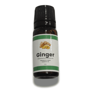 ginger oil for womb health, 10ml in amber botte