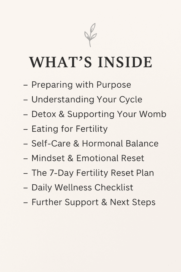 Preparing for Conception: Women’s Fertility Guide - Image 2